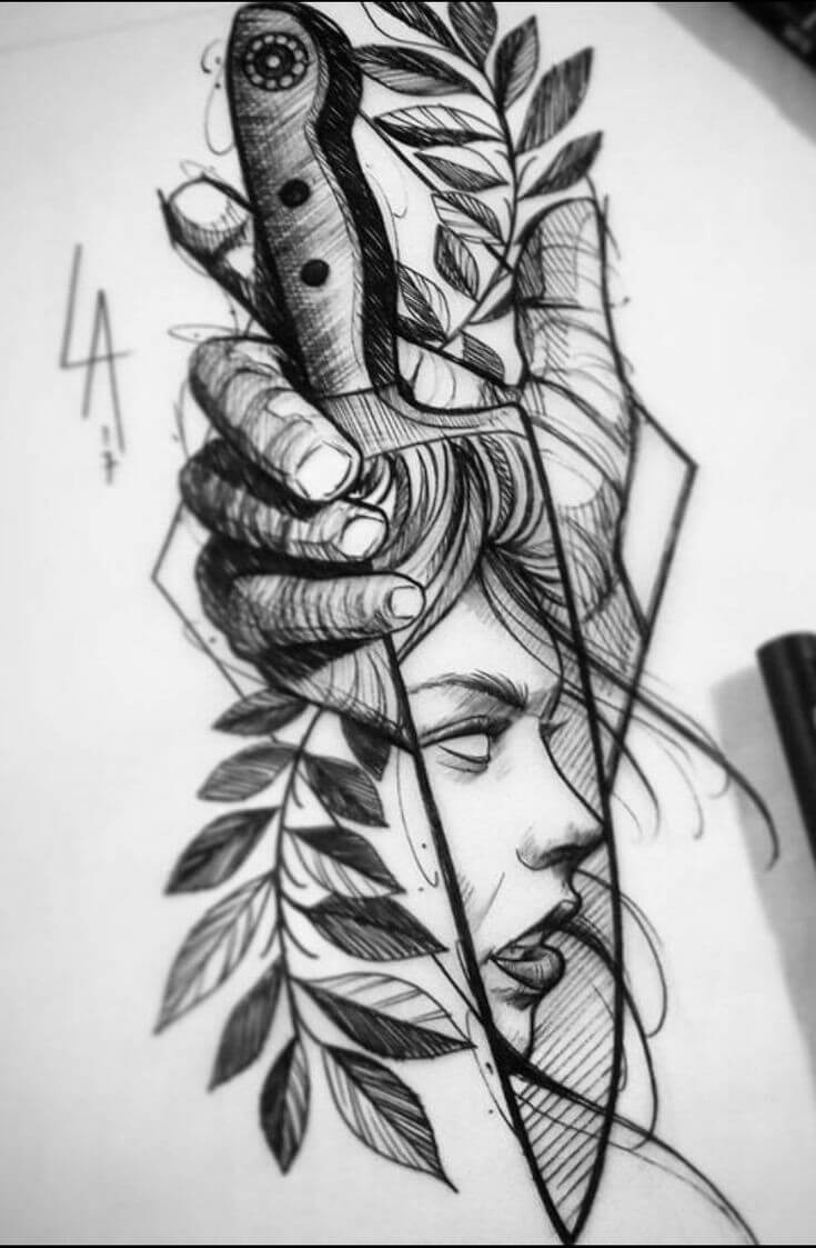 آموزش نقاشی سیاه قلم